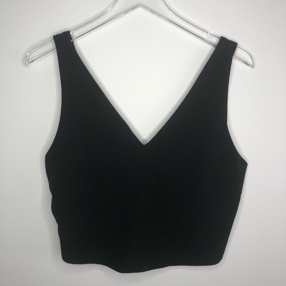 Free People Tops - Free People Juliette Shell Black Crop Top Medium